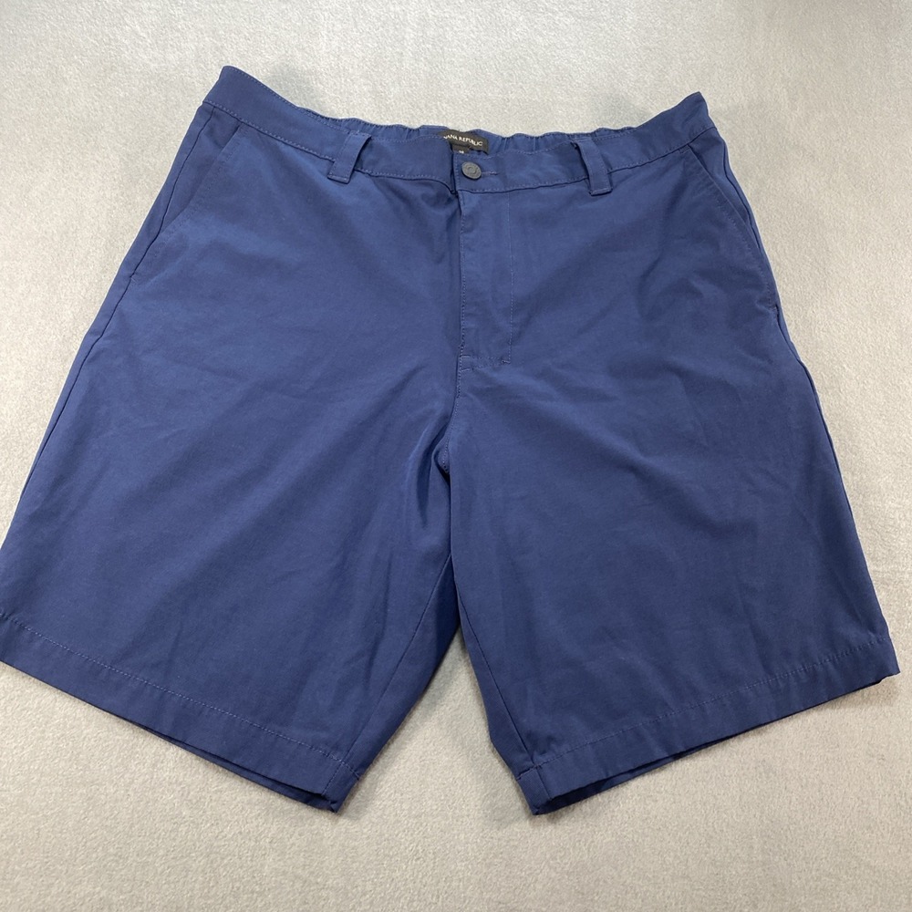 Banana‎ Republic Performance Chino Style Shorts Navy Size 38